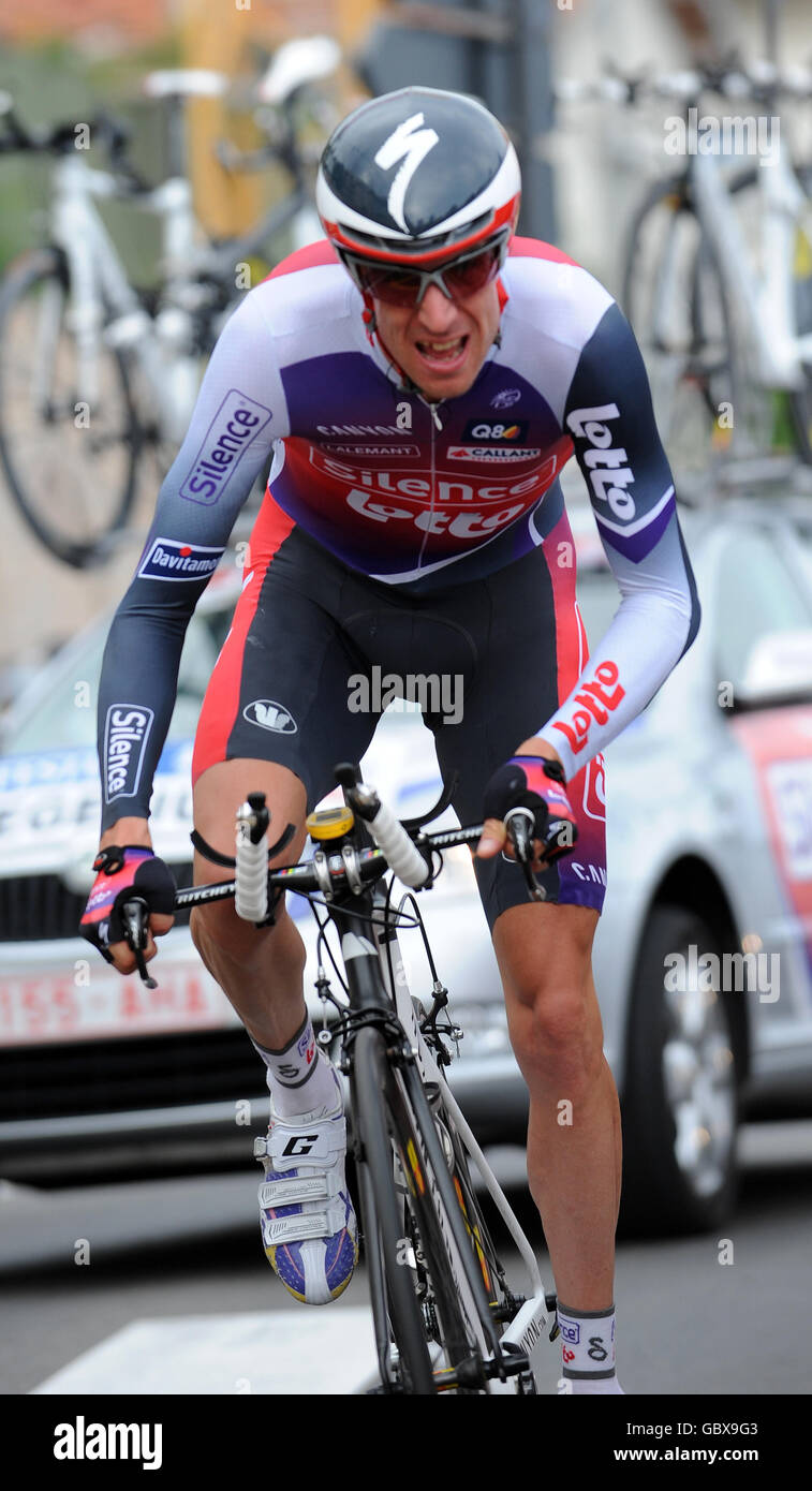 Cyclisme - Tour de France 2009 - Étape 1 Banque D'Images