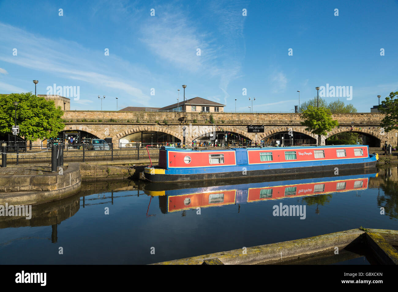 Victoria Quays, Sheffield, Yorkshire, Angleterre Banque D'Images