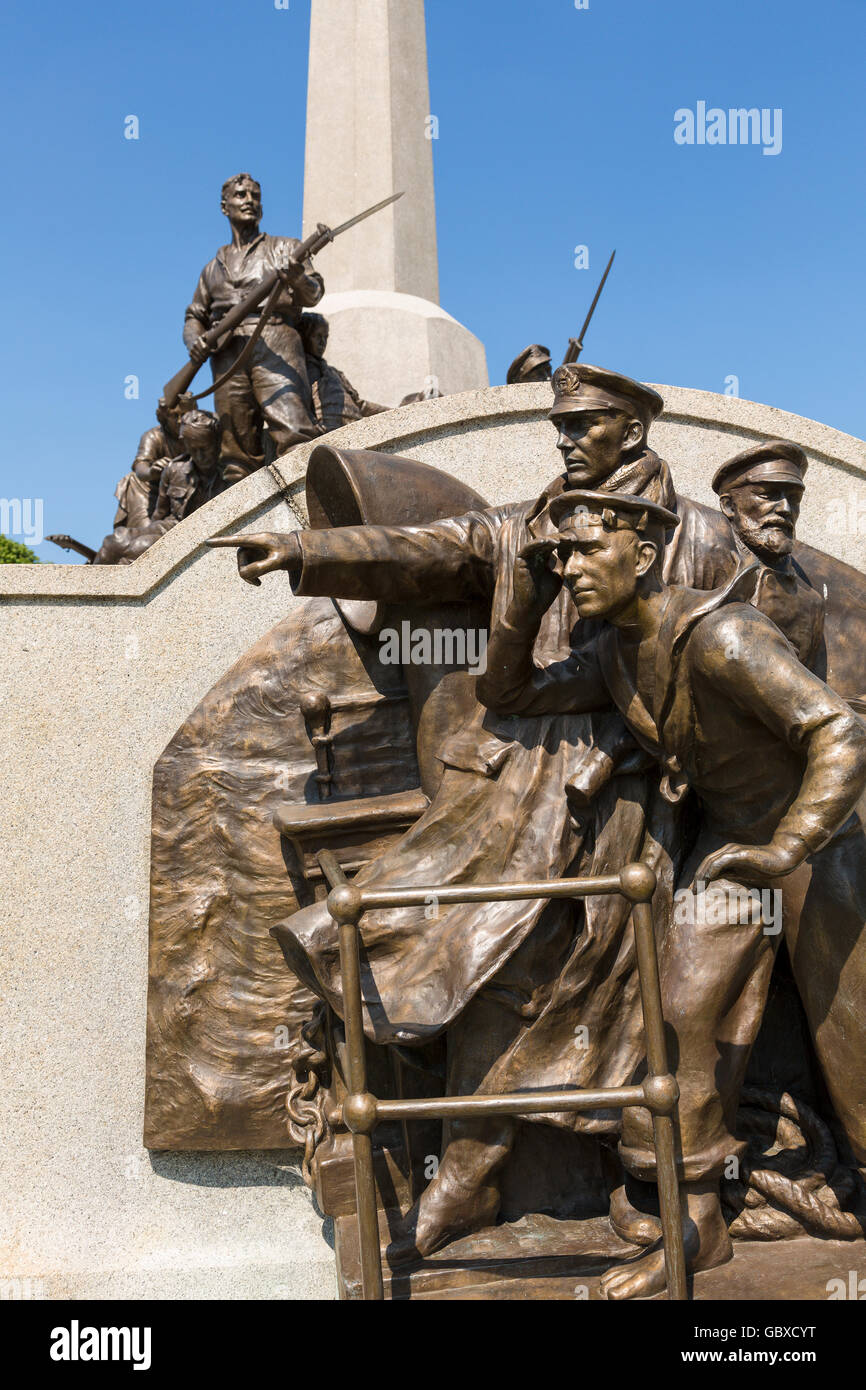 Port Sunlight village War Memorial, Wirral, Angleterre Banque D'Images