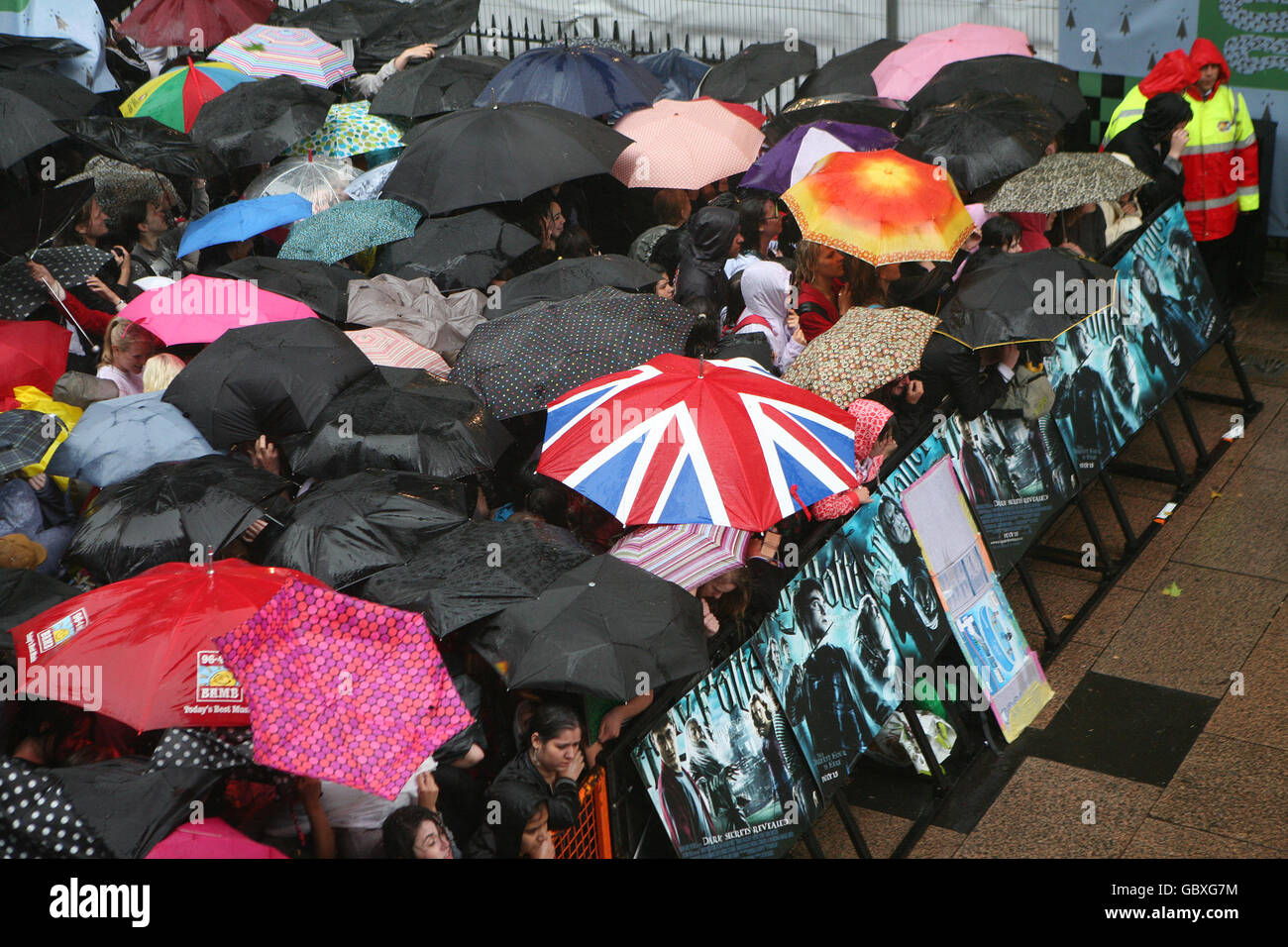 Harry Potter and the Half-Blood Prince Première Mondiale - Londres Banque D'Images