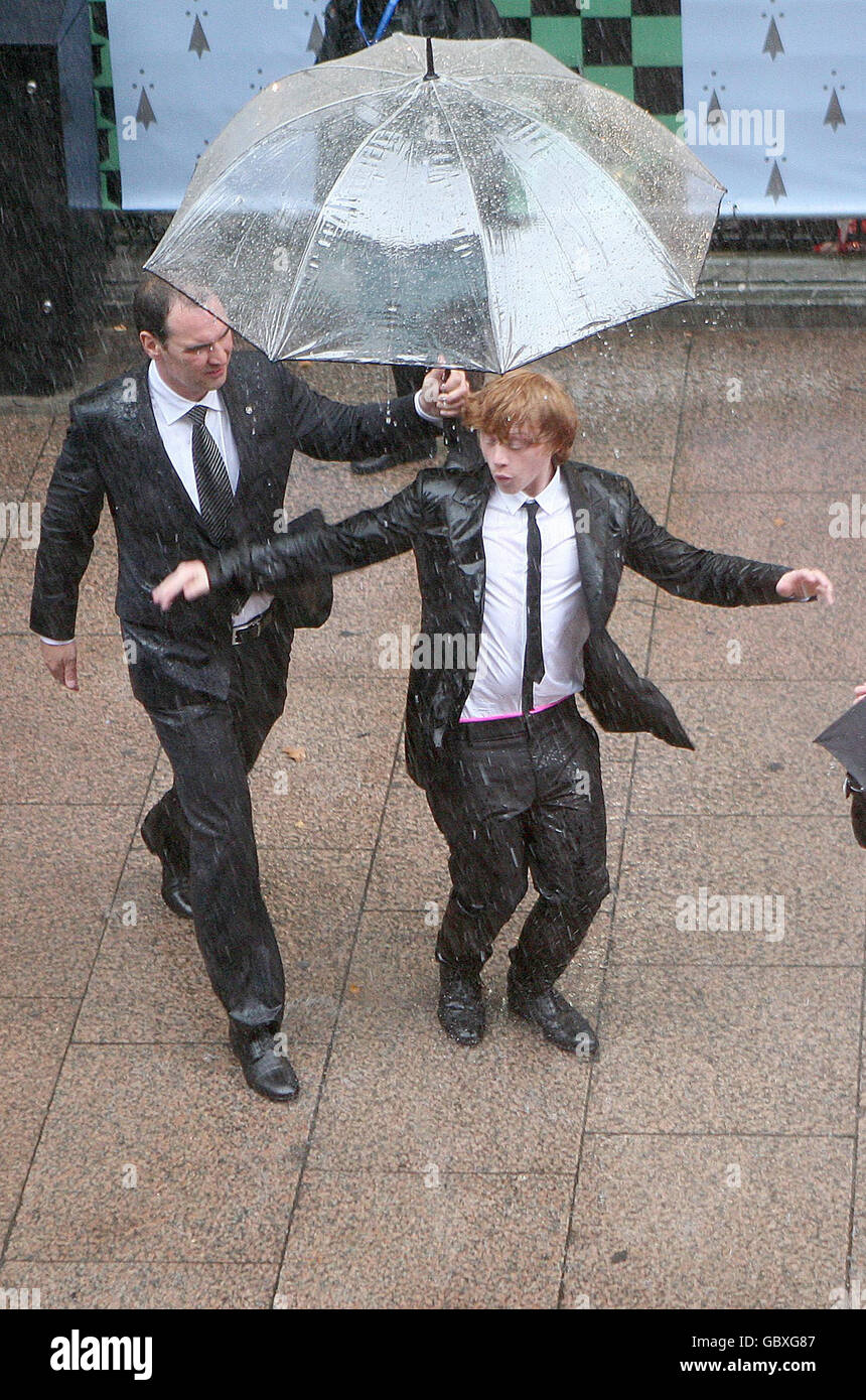 Harry Potter and the Half-Blood Prince Première Mondiale - Londres Banque D'Images