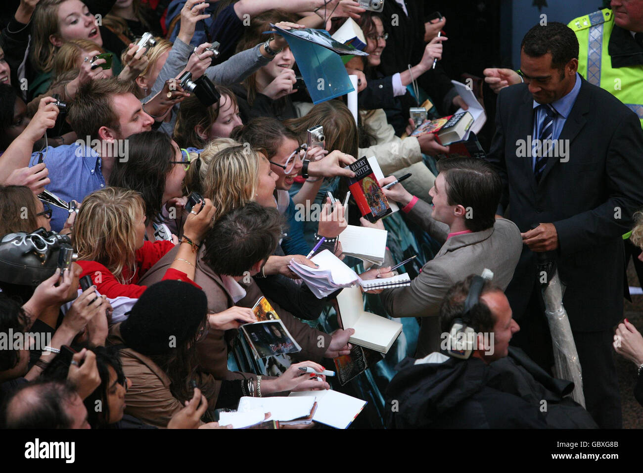 Harry Potter and the Half-Blood Prince Première Mondiale - Londres Banque D'Images