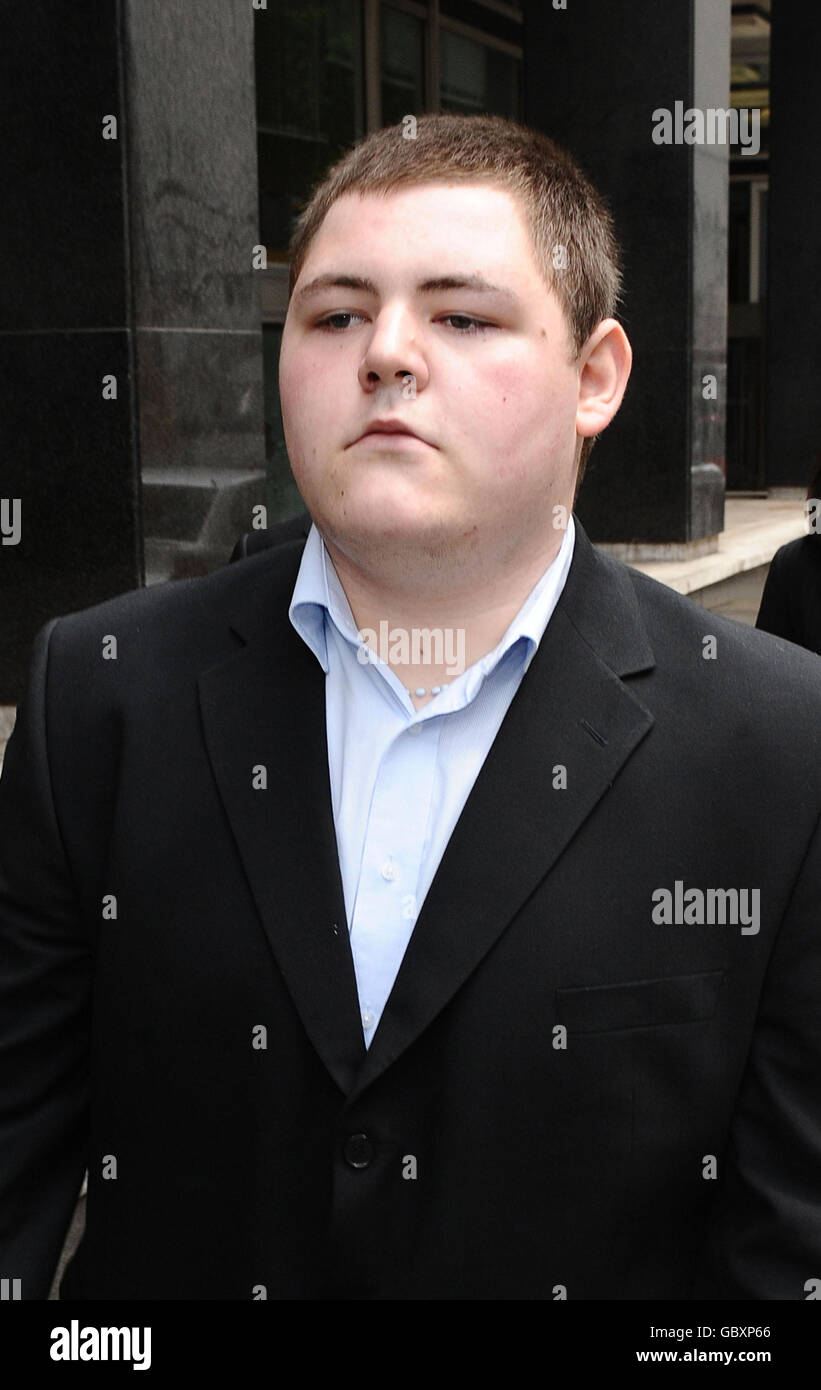 Jamie Waylett justice Banque D'Images