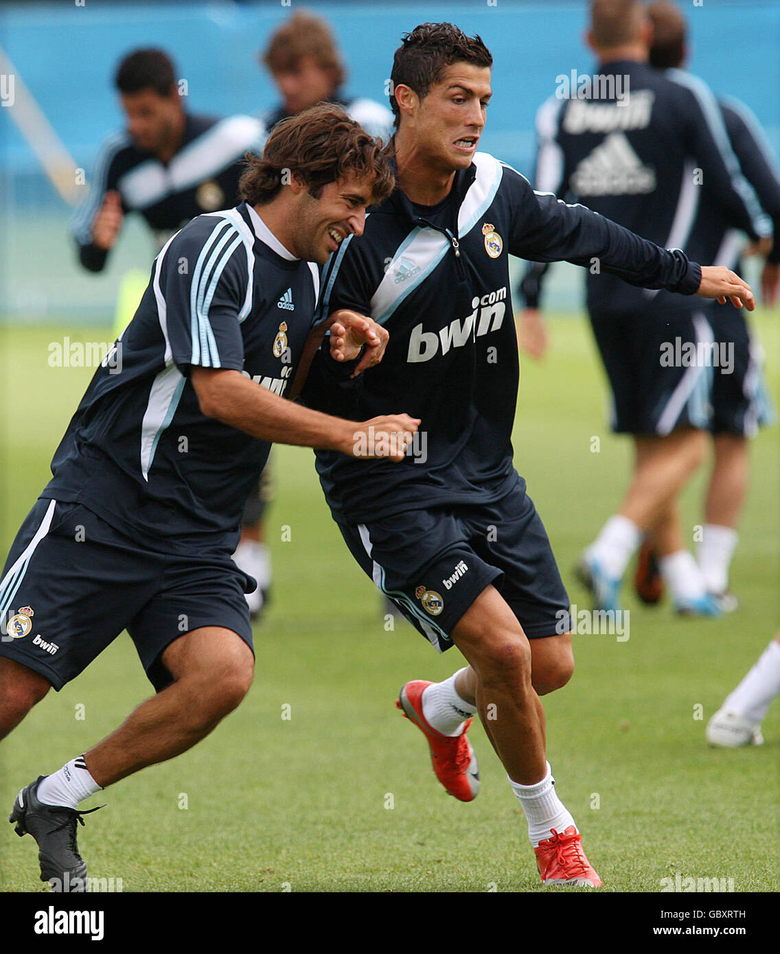 Soccer - Session de formation du Real Madrid - Carton House Photo Stock -  Alamy
