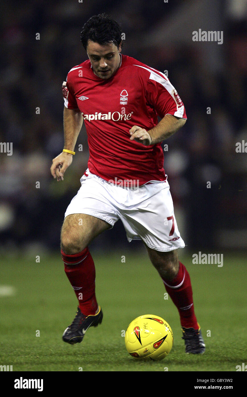 Football - Championnat de la ligue de football Coca-Cola - Nottingham Forest / Rotherham United. Andy Reid, forêt de Nottingham Banque D'Images