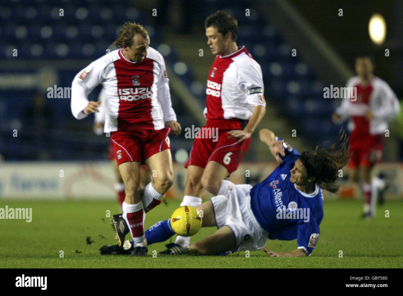 Soccer - Coca-Cola Football League Championship - Leicester City v Coventry City Banque D'Images