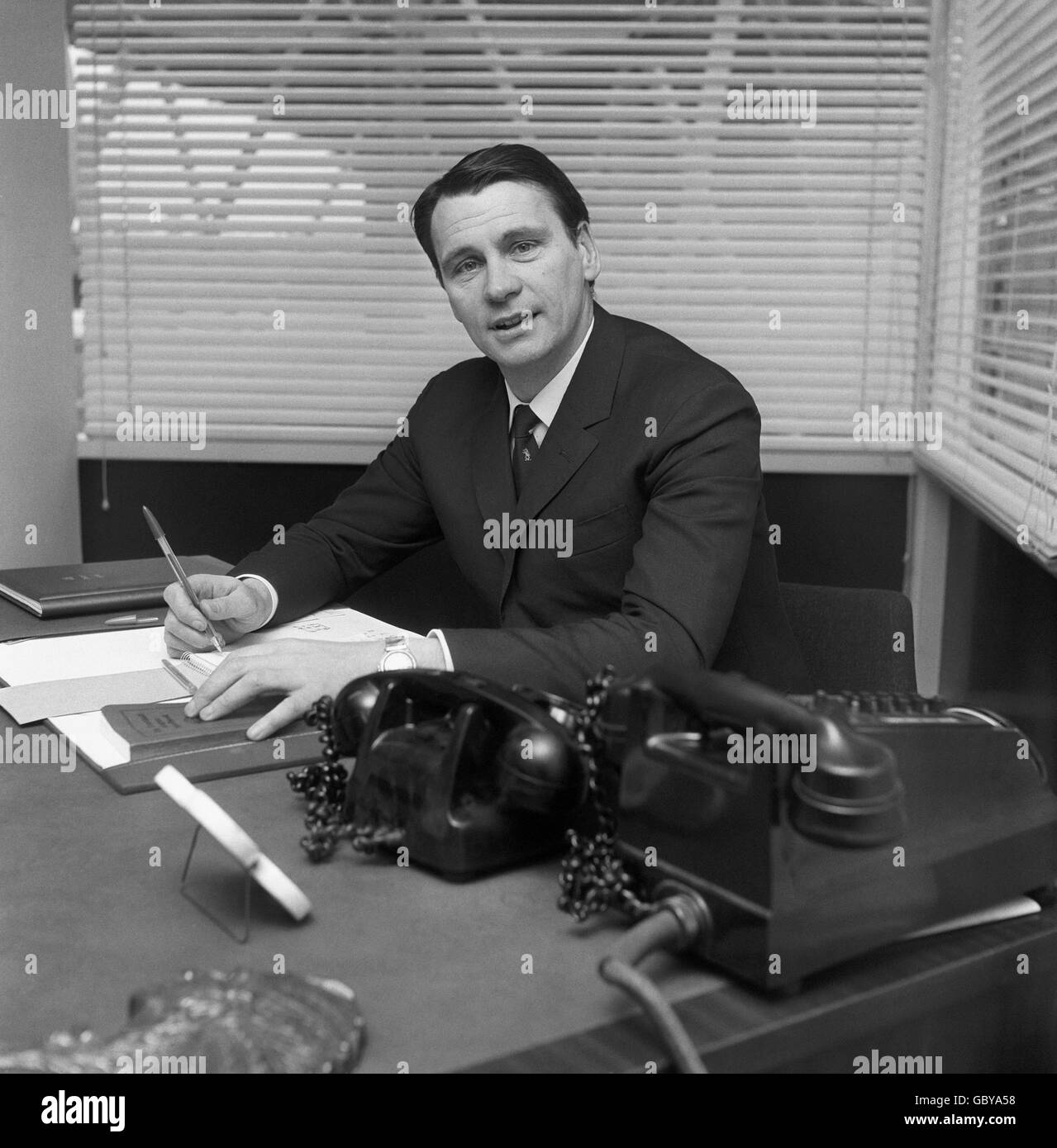 Soccer - Bobby Robson - Ipswich Town Banque D'Images