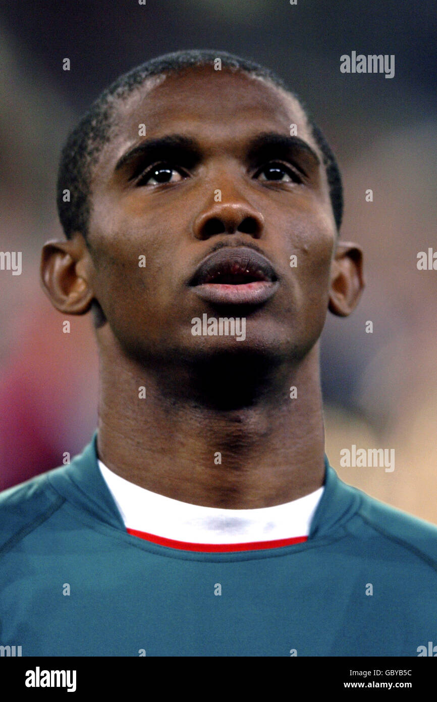 Samuel etoo for cameroon football Banque de photographies et d’images à ...