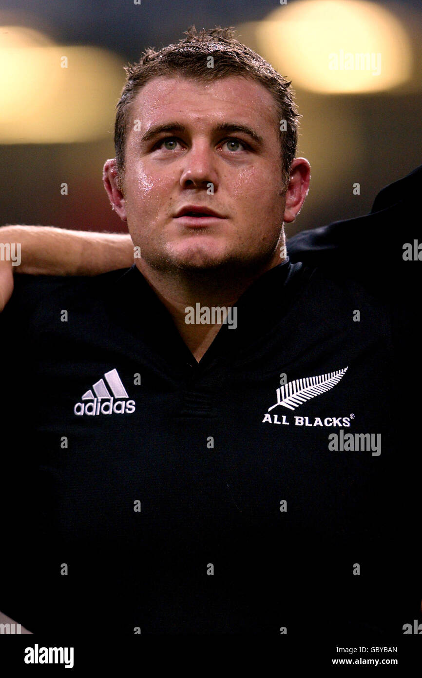 Rugby Union - Lloyds TSB 2004 Série d'automne - Pays de Galles v Nouvelle-zélande Banque D'Images