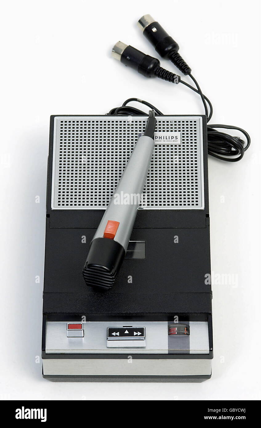 Tape recorder microphone philips Banque de photographies et d'images à  haute résolution - Alamy