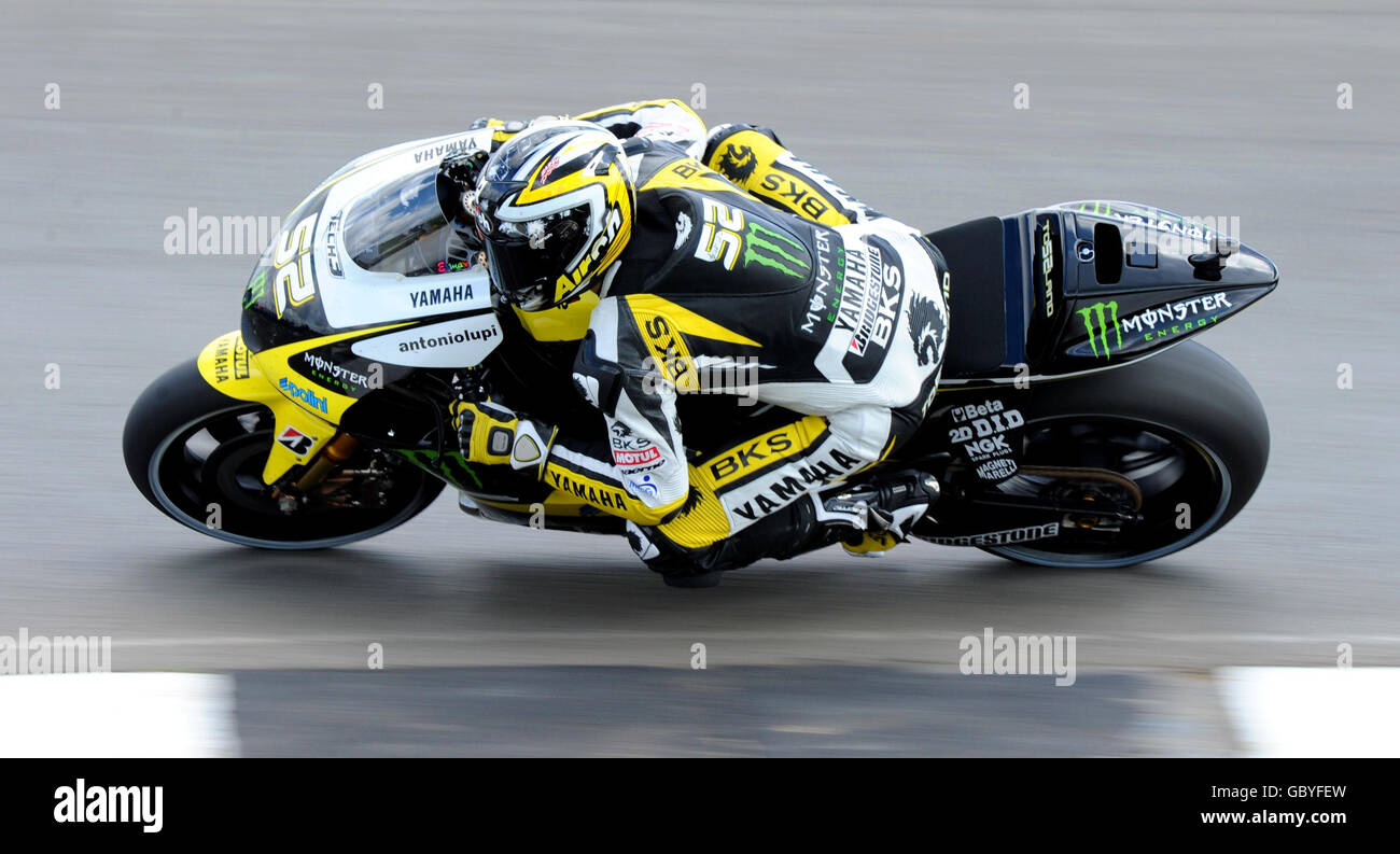Moto - Moto GP - Round 10 - Qualifications - Donington Park Banque D'Images