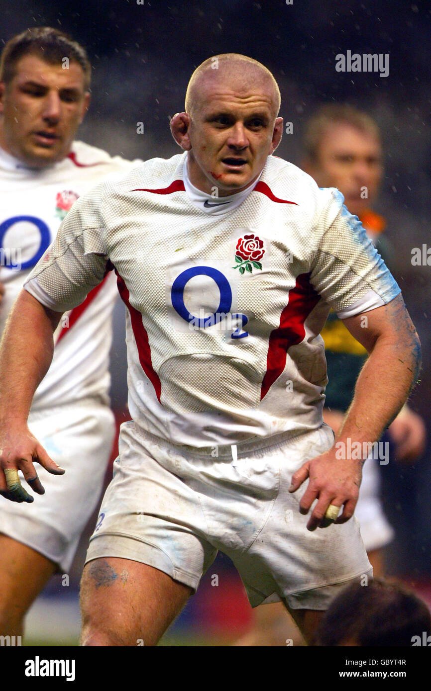 Rugby Union - Investec Challenge - Angleterre / Afrique du Sud.Graham Rowntree, Angleterre Banque D'Images