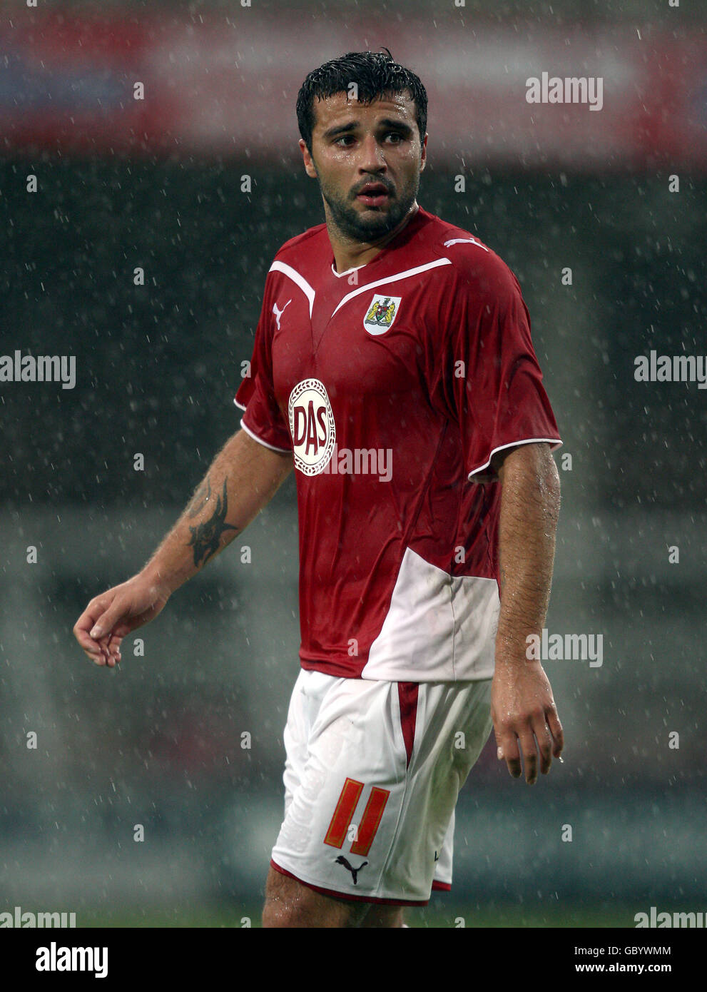 Football - pré-saison amical - Hereford United / Bristol City - Edgar Street Athletic Ground. Alex Eremenko, Bristol City Banque D'Images