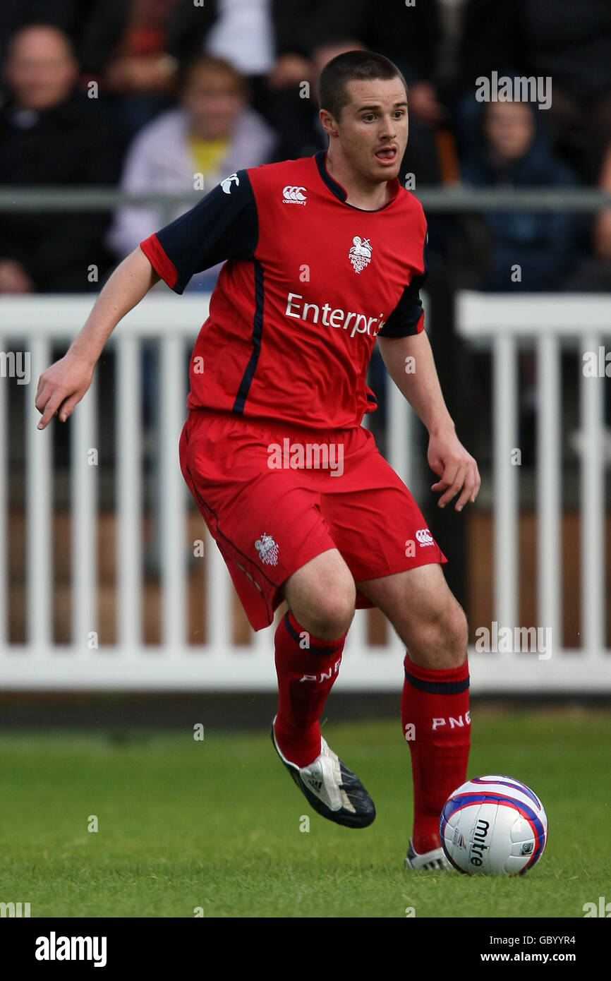 Soccer - Pré saison Friendly - Bamber Bridge v Preston North End - CQFD Stadium Banque D'Images