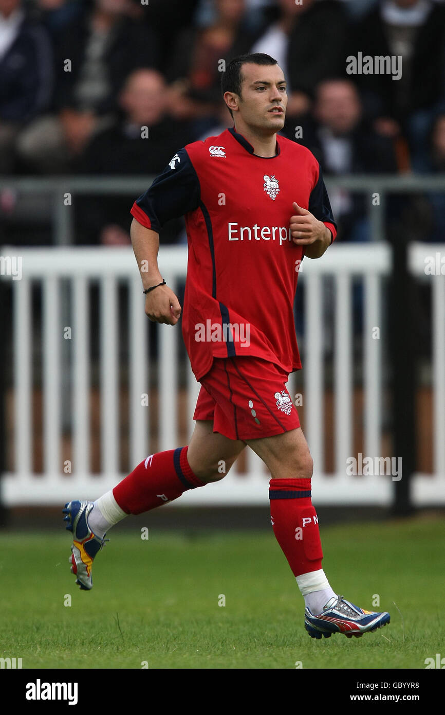 Soccer - Pré saison Friendly - Bamber Bridge v Preston North End - CQFD Stadium Banque D'Images