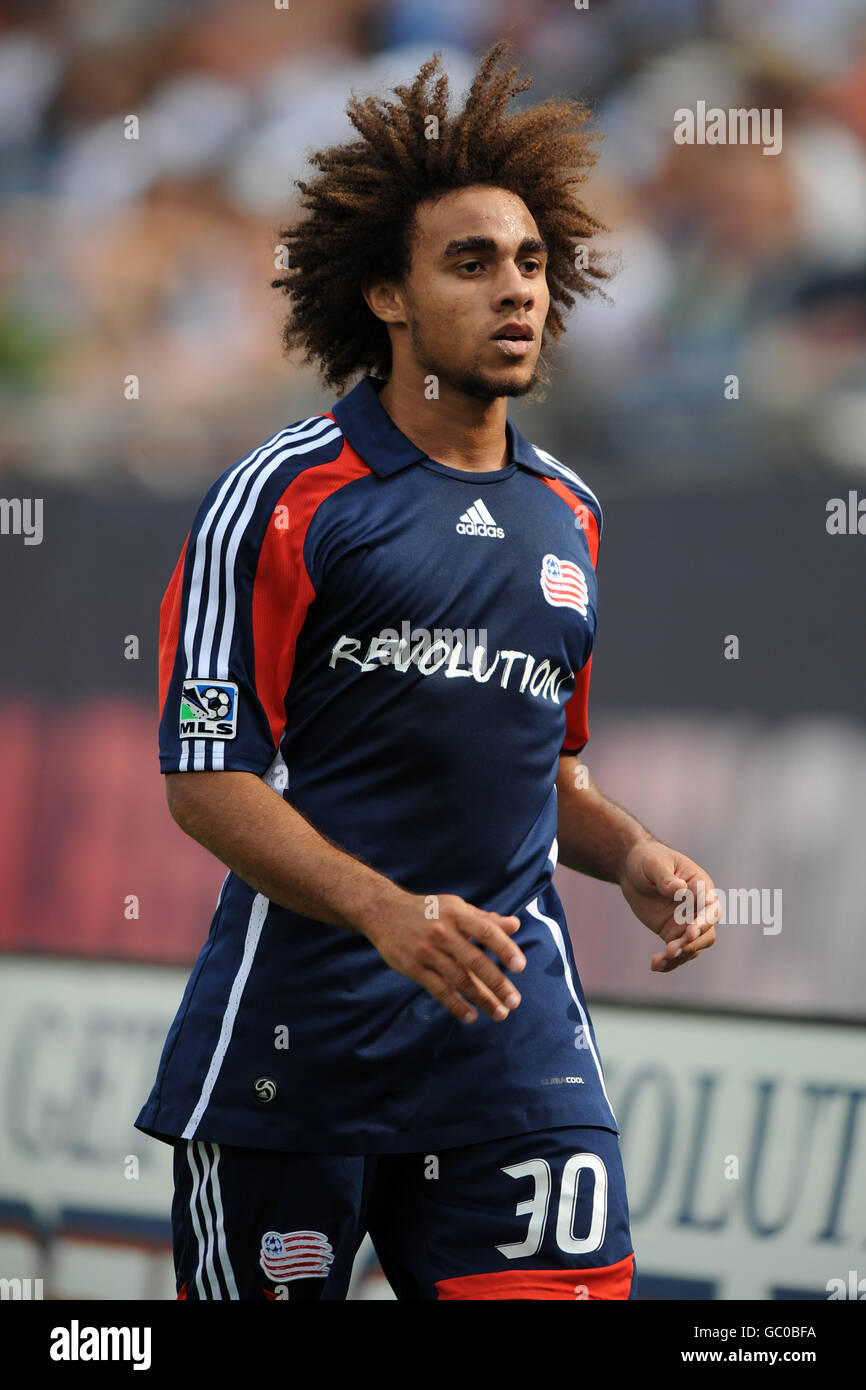 La Ligue Majeure de soccer - - New England Revolution v Kansas City Wizards - Stade Gillette Banque D'Images