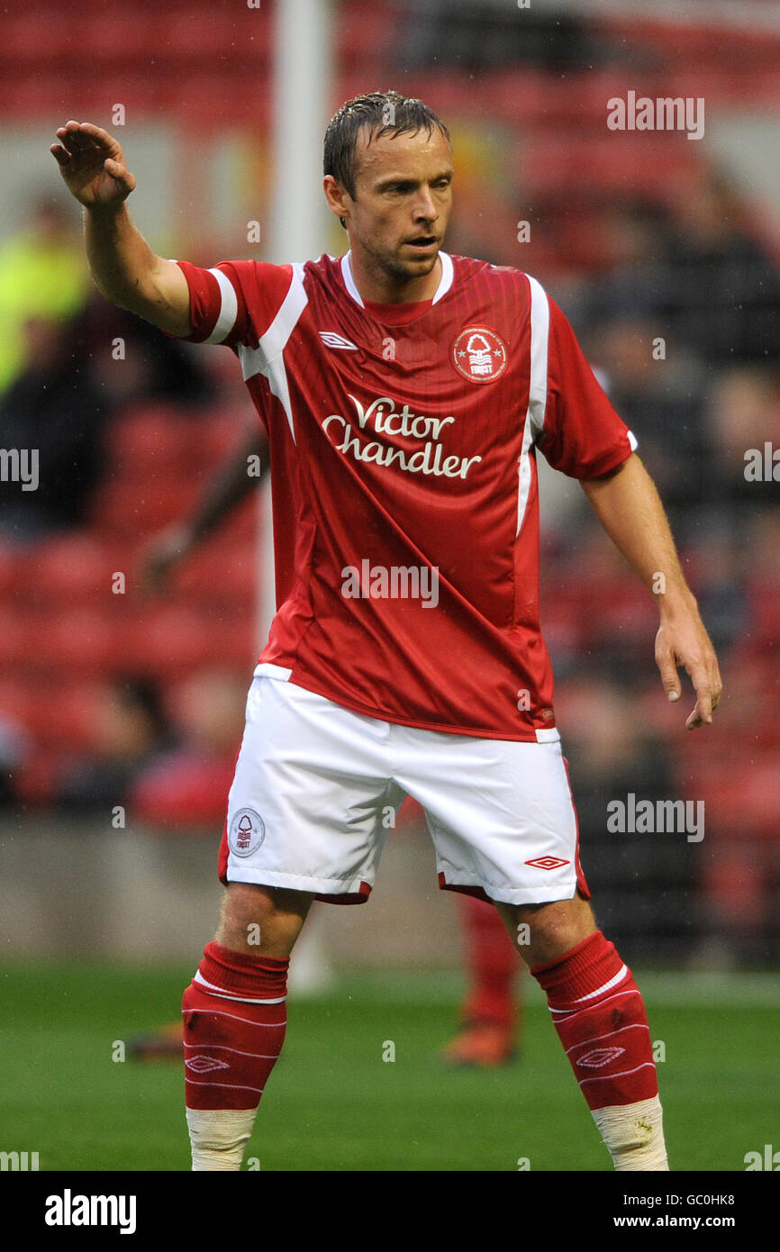 Soccer - Pré saison Friendly - Nottingham Forest v Stoke City - Rez-de-Ville Banque D'Images