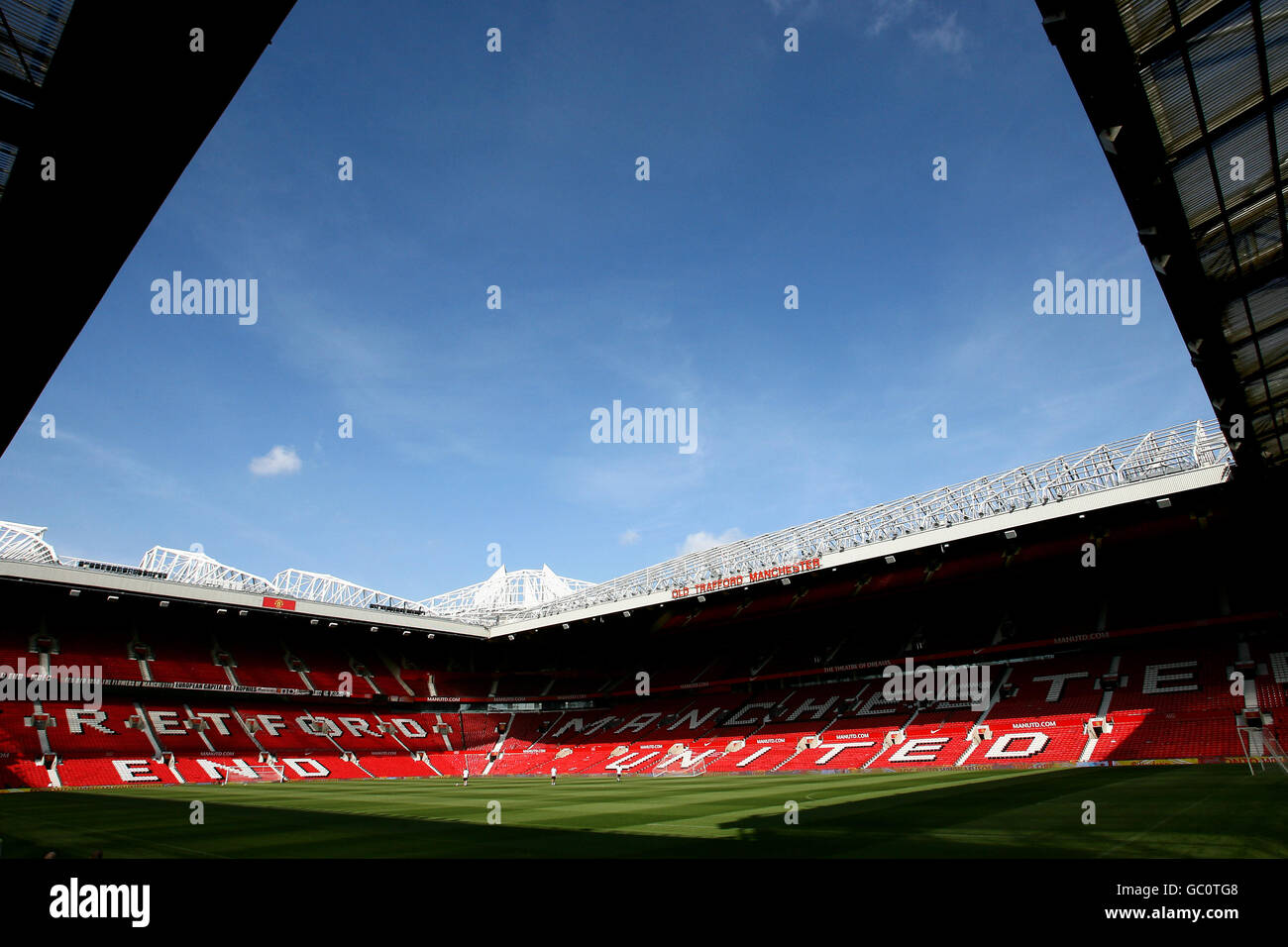 Football - Manchester United Session de formation - Old Trafford Banque D'Images