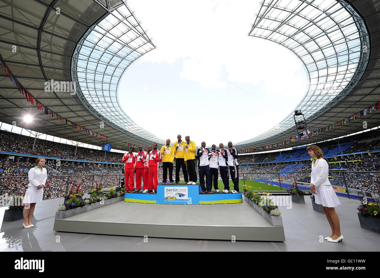 Athlétisme - Championnats du monde d'athlétisme de l'IAAF - Jour 9 - Berlin 2009 - Olympiastadion Banque D'Images