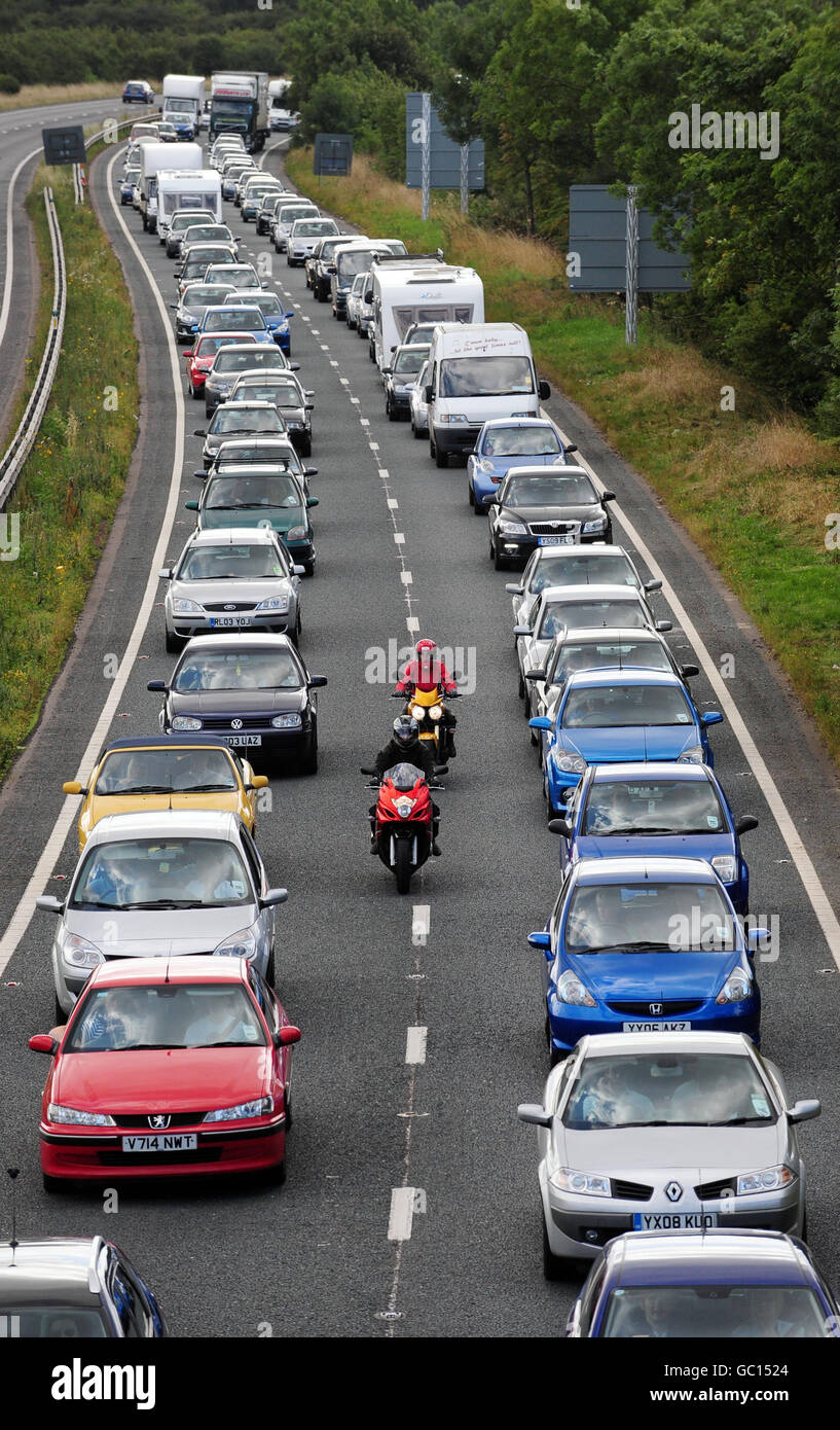 Bank Holiday Travel Banque D'Images