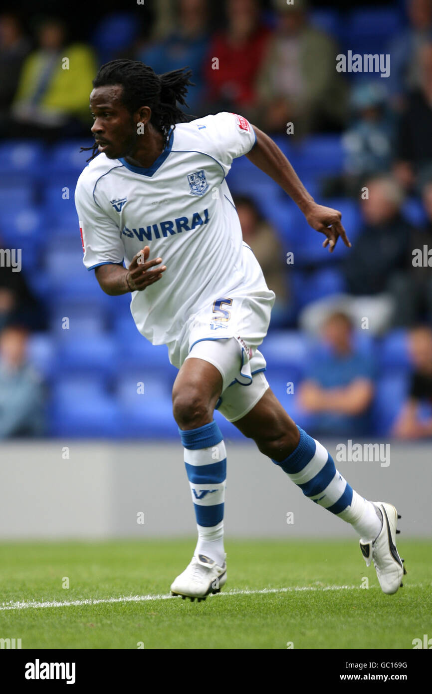 Soccer - Coca-Cola Football League One - Tranmere Rovers v Charlton Athletic - Prenton Park Banque D'Images