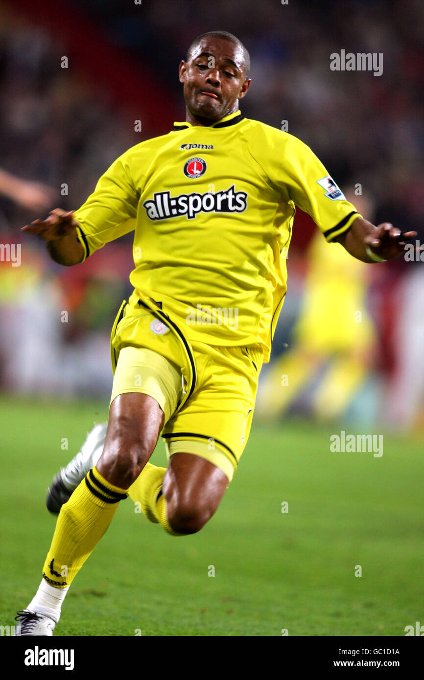 Soccer - FA Barclays Premiership - Crystal Palace v Charlton Athletic. Shaun Bartlett, Charlton Athletic Banque D'Images