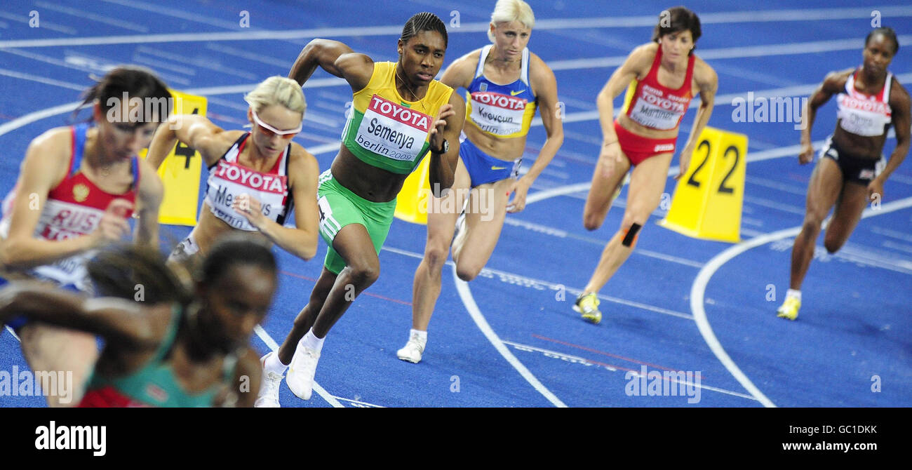 Athlétisme - Championnats du monde d'athlétisme de l'IAAF - Jour cinq - Berlin 2009 - Olympiastadion Banque D'Images