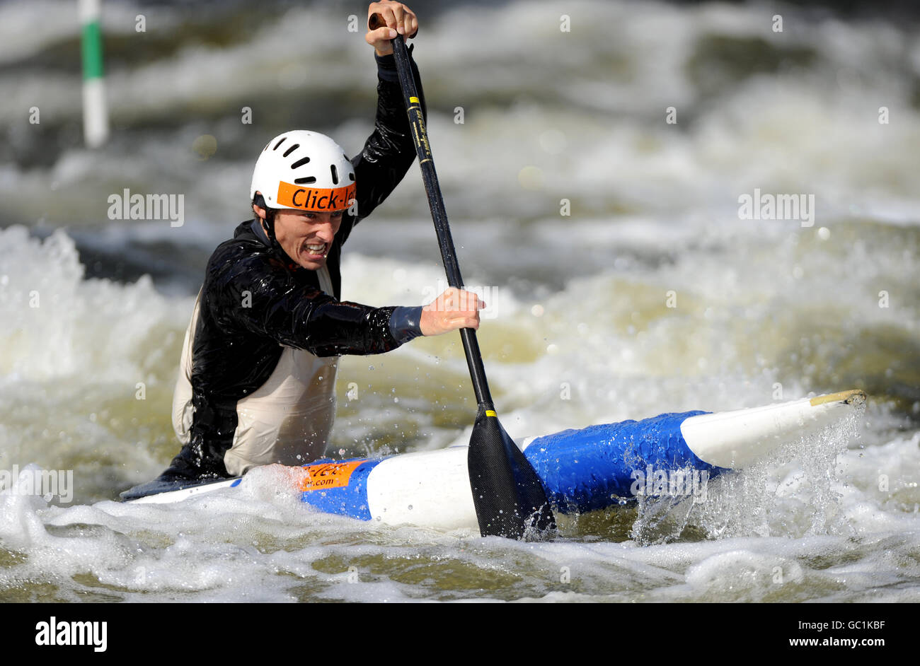 Canoë - Grande-Bretagne l'équipe de slalom en canoë - Conférence de presse John Dudderidge House - Nottingham Banque D'Images