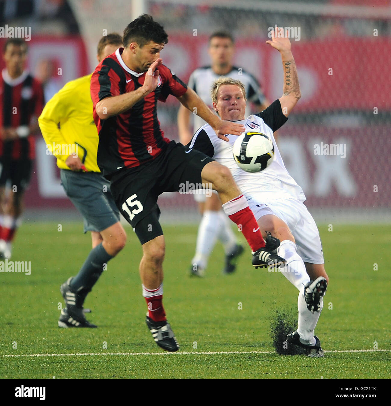 Football - UEFA Europa League - Play Offs - Deuxième étape - Amkar Perm v Fulham - Zvezda Banque D'Images