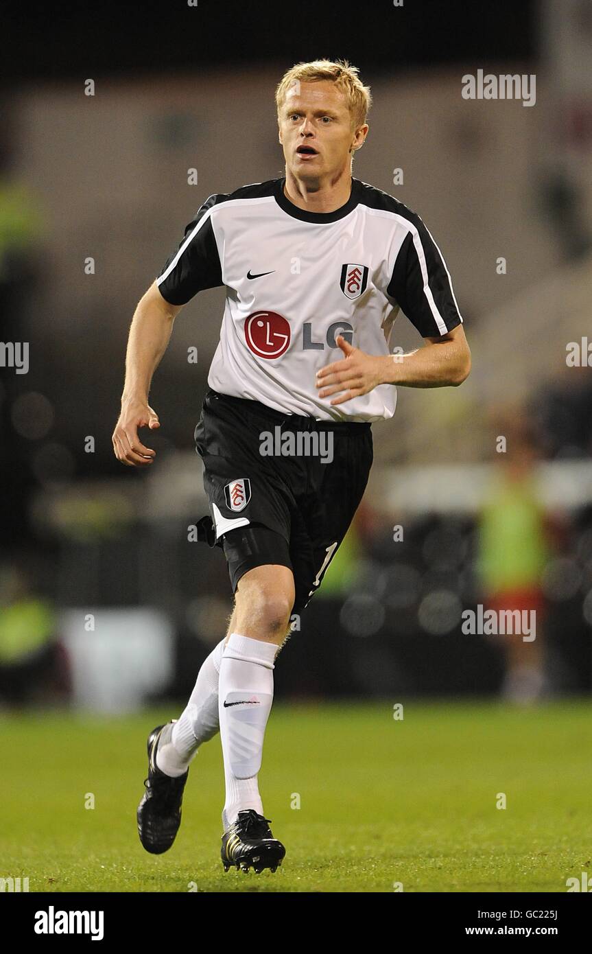 Football - UEFA Europa League - Championnat - Première étape - Fulham v FC Amkar Perm - Craven Cottage Banque D'Images