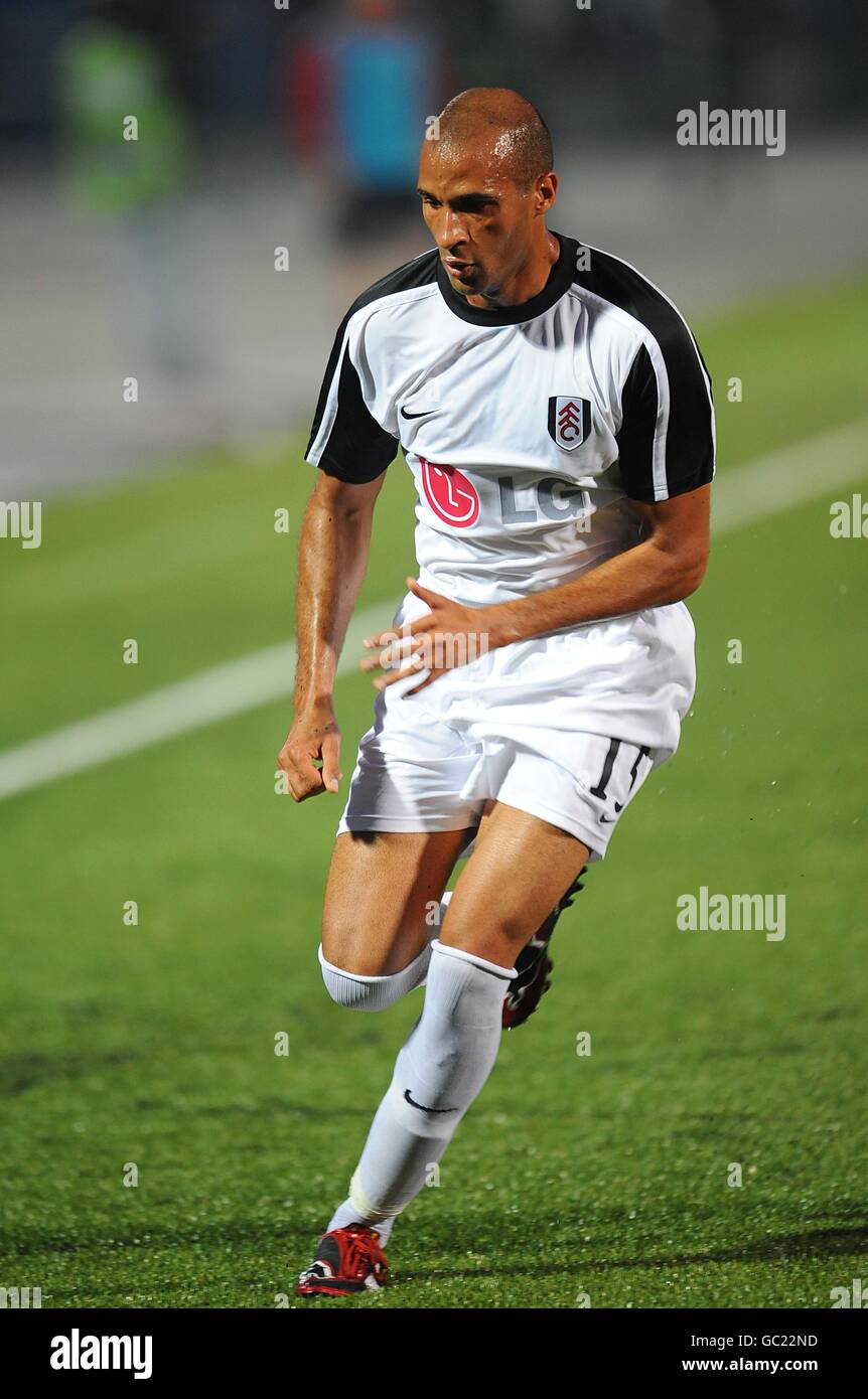 Football - UEFA Europa League - Play offs - second Leg - Amkar Perm v Fulham - Stade Zvezda.Diomansy Kamara, Fulham Banque D'Images