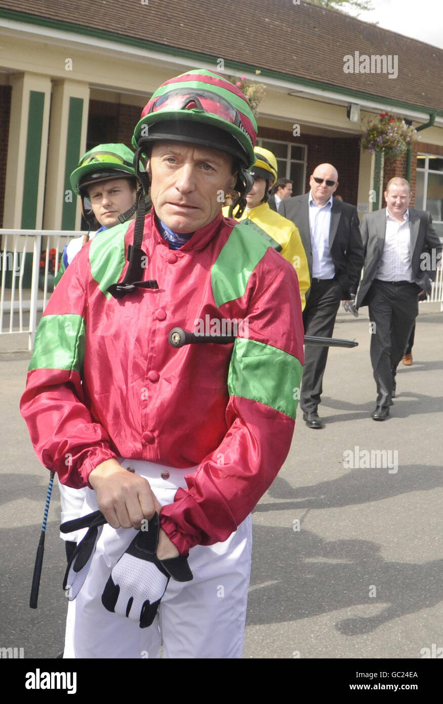 Horse Racing - Hippodrome de Lingfield Banque D'Images