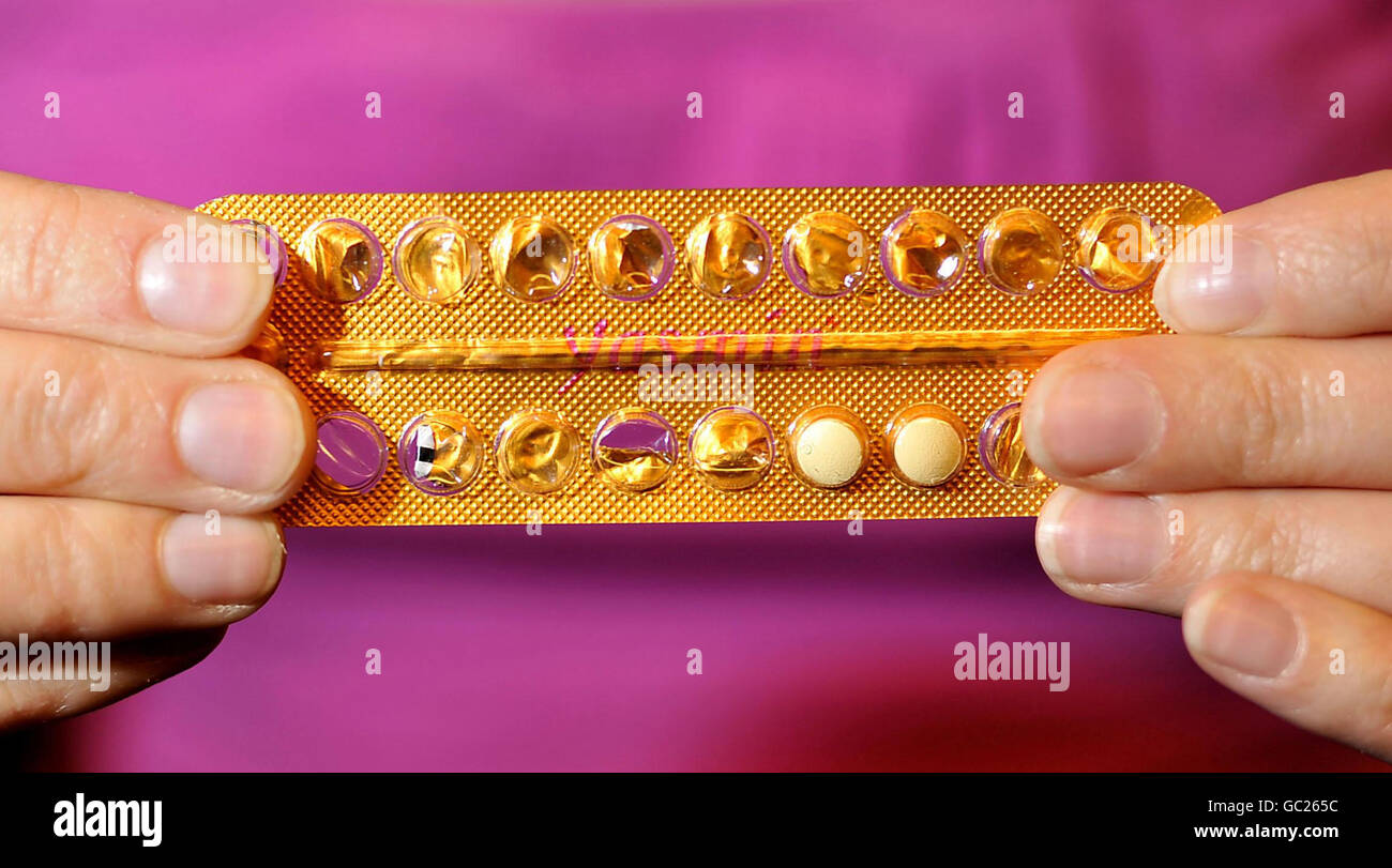 Yasmin, une marque de pilule contraceptive, car de nouvelles recherches suggèrent que trop de femmes n'utilisent pas les marques les plus sûres. Banque D'Images