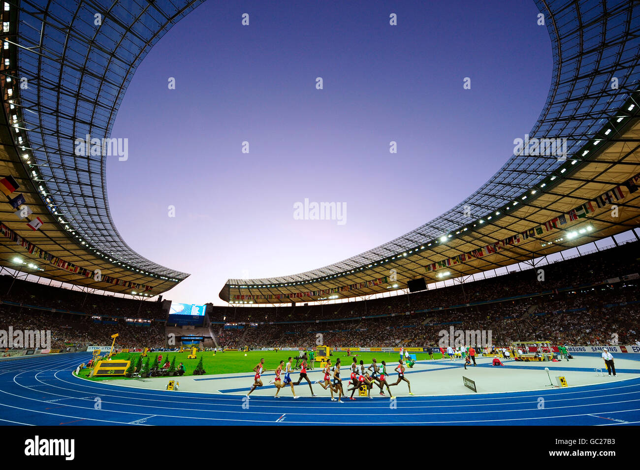 Athlétisme - Championnats du monde d'athlétisme de l'IAAF - Jour cinq - Berlin 2009 - Olympiastadion Banque D'Images
