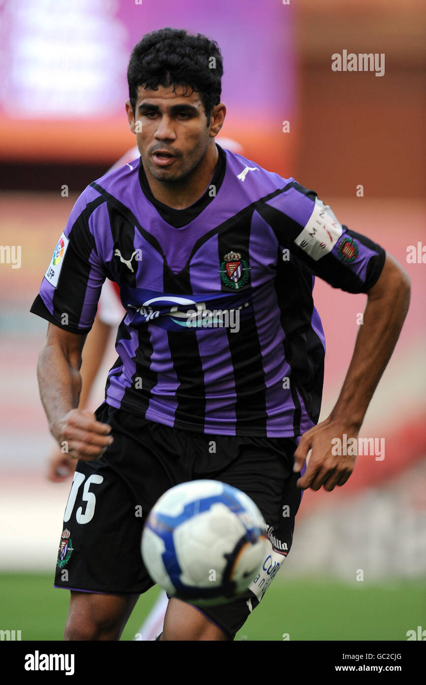 Football - pré-saison amical - Stoke City v Valladolid - Britannia Stadium. Diego Da Silva Costa, Valladolid Banque D'Images