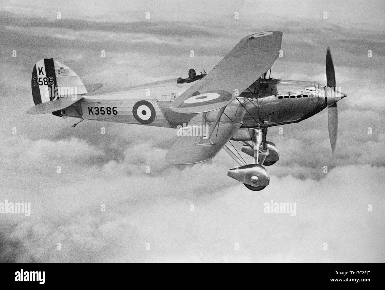 Aviation - Hawker Fury Haute vitesse Banque D'Images