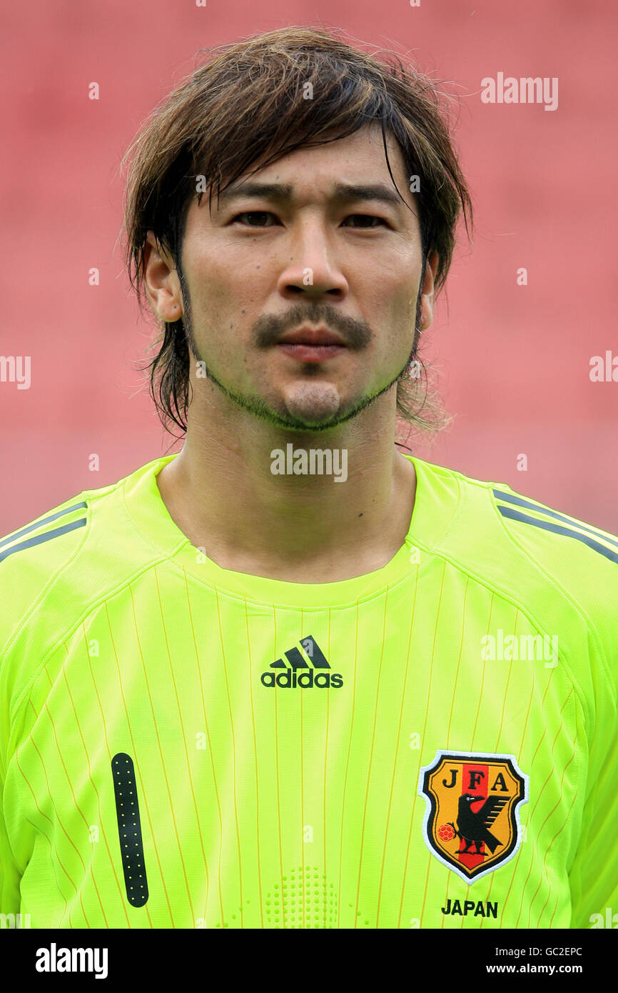 Football - International friendly - Japon / Ghana - Nieuwe Galgenwaard.  Gardien de but japonais Ryota Tsuzuki Photo Stock - Alamy