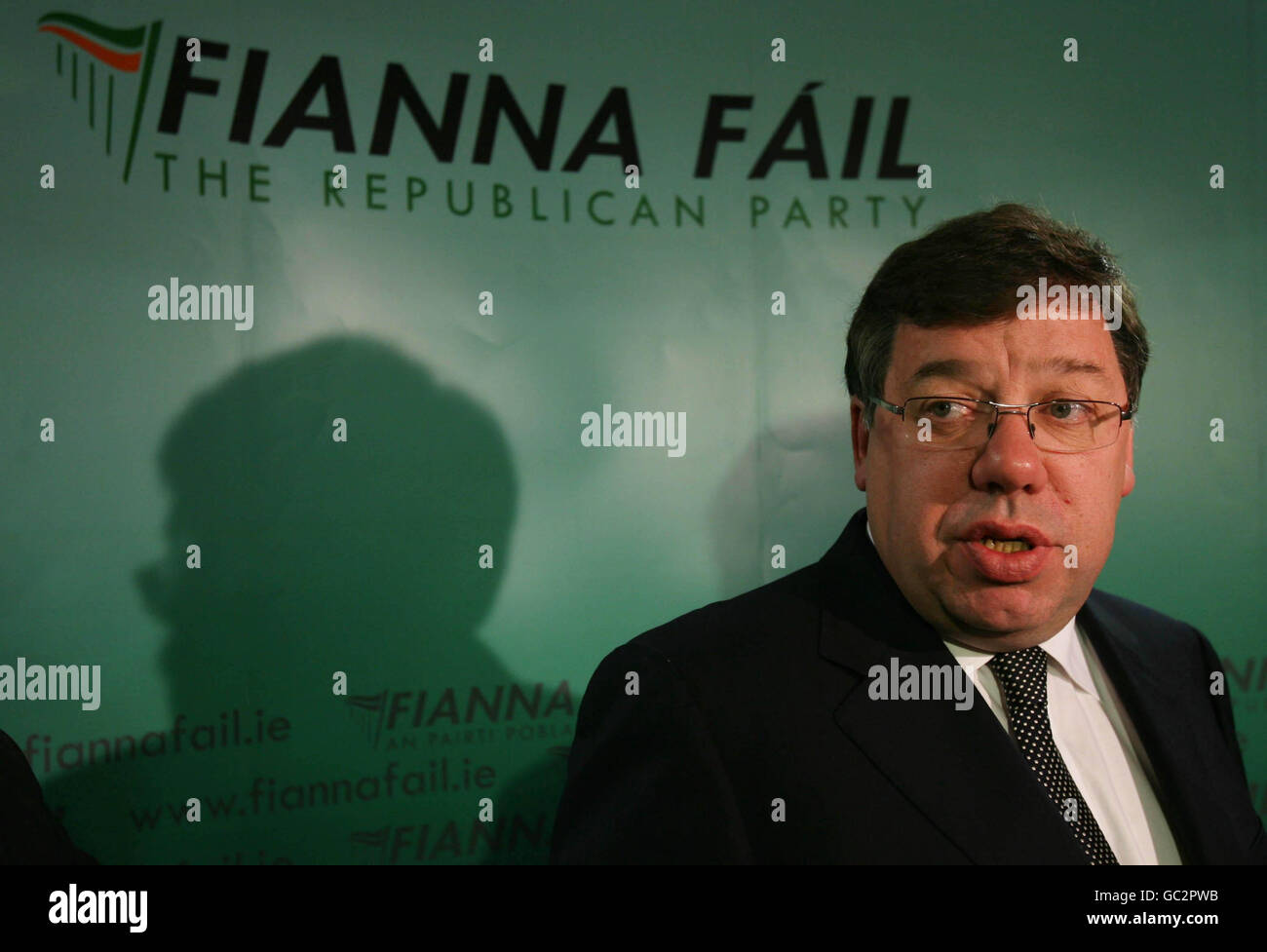 Parti Fianna Fail 'penser' dans Banque D'Images