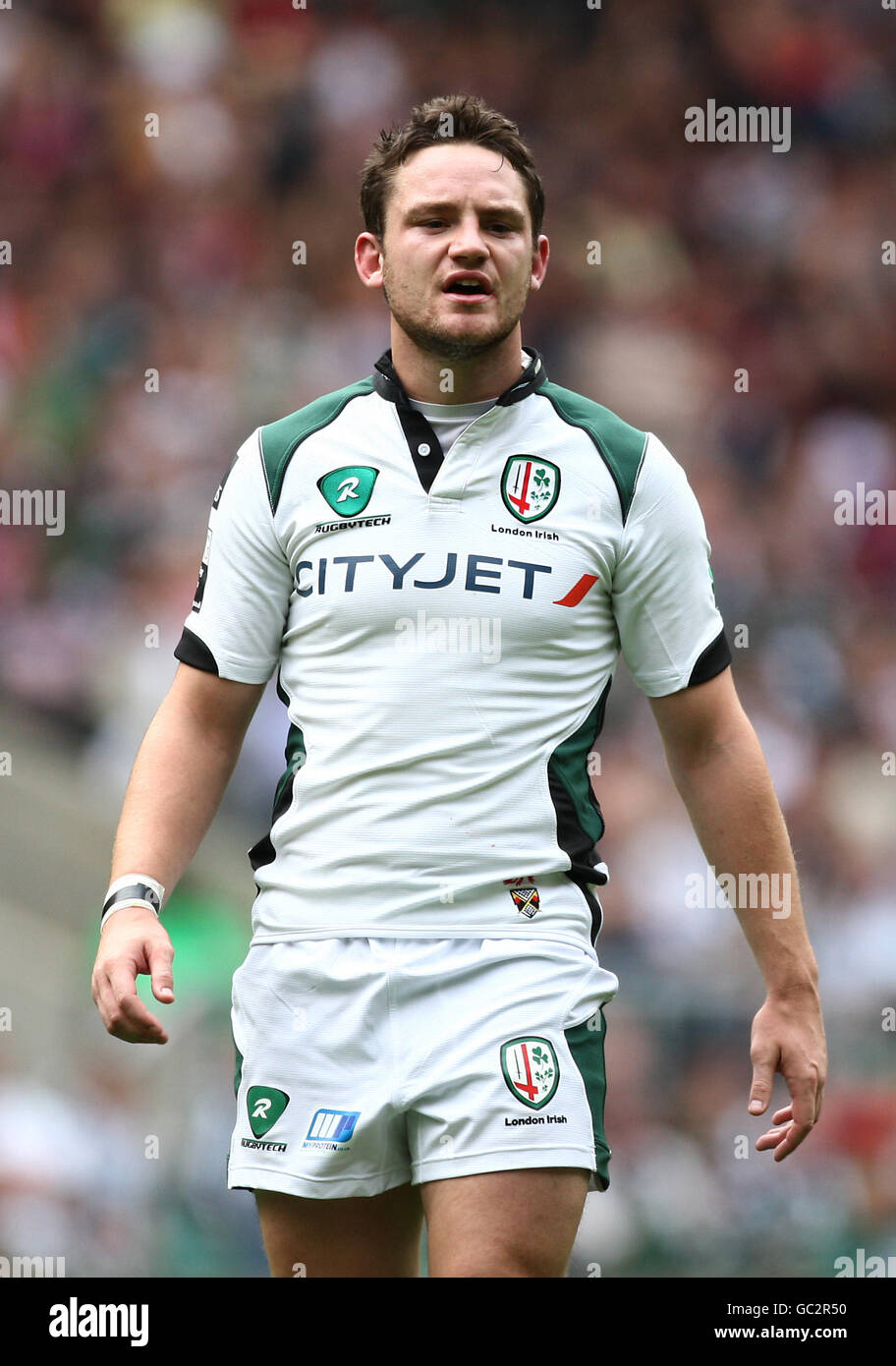 Rugby Union - Guinness Premiership - Saracens / London Irish - Twickenham. Ryan Lamb, irlandais de Londres Banque D'Images