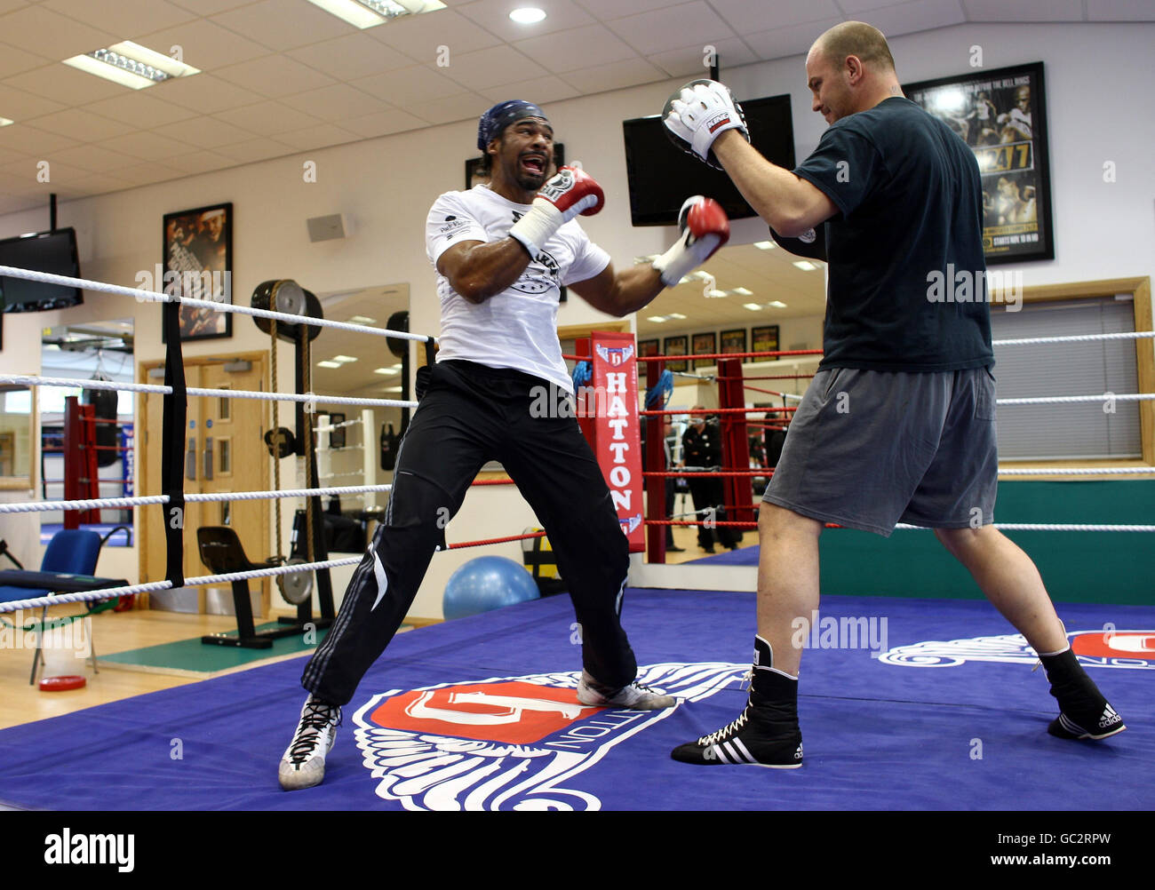 Boxe - Photocall - Ricky Hatton Hatton Santé et Fitness - Hyde Banque D'Images
