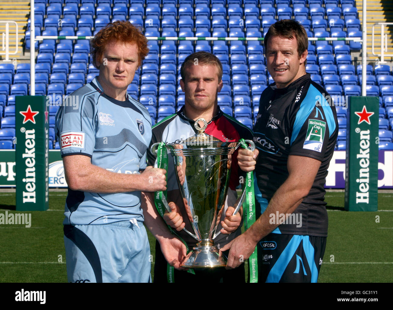 Rugby Union - Lancement de la H Cup - Madejski Stadium Banque D'Images