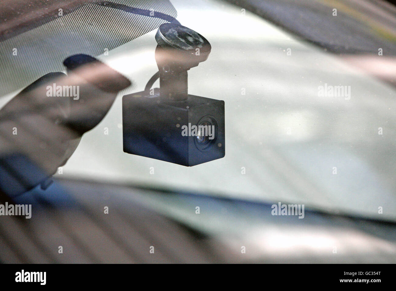 Reconnaissance automatique des plaques d'appareil photo Banque D'Images