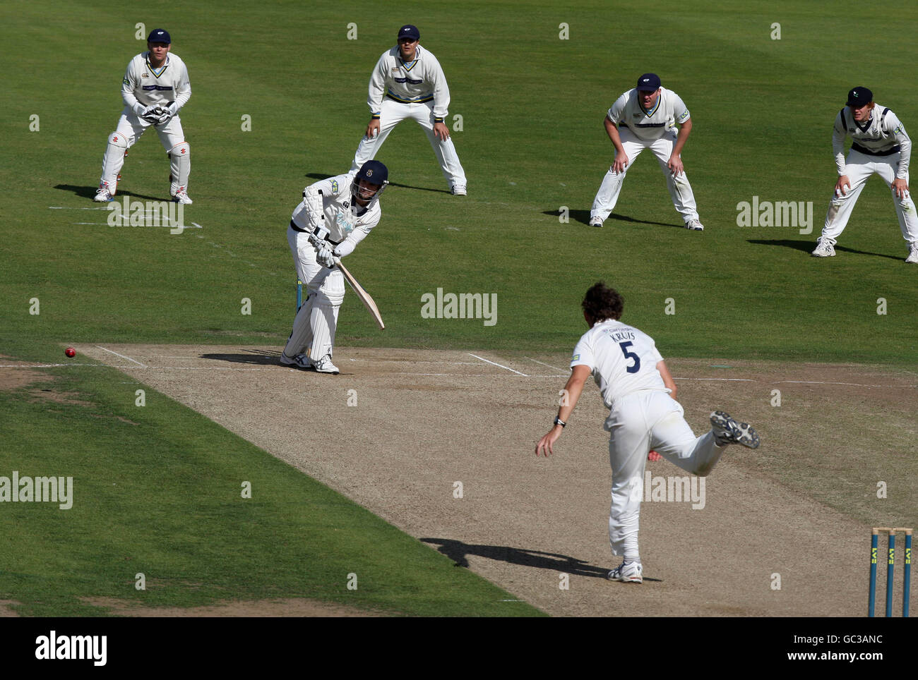 Cricket - Liverpool Victoria County Championship - Division One - Jour deux - Yorkshire v Hampshire - Headingley Banque D'Images