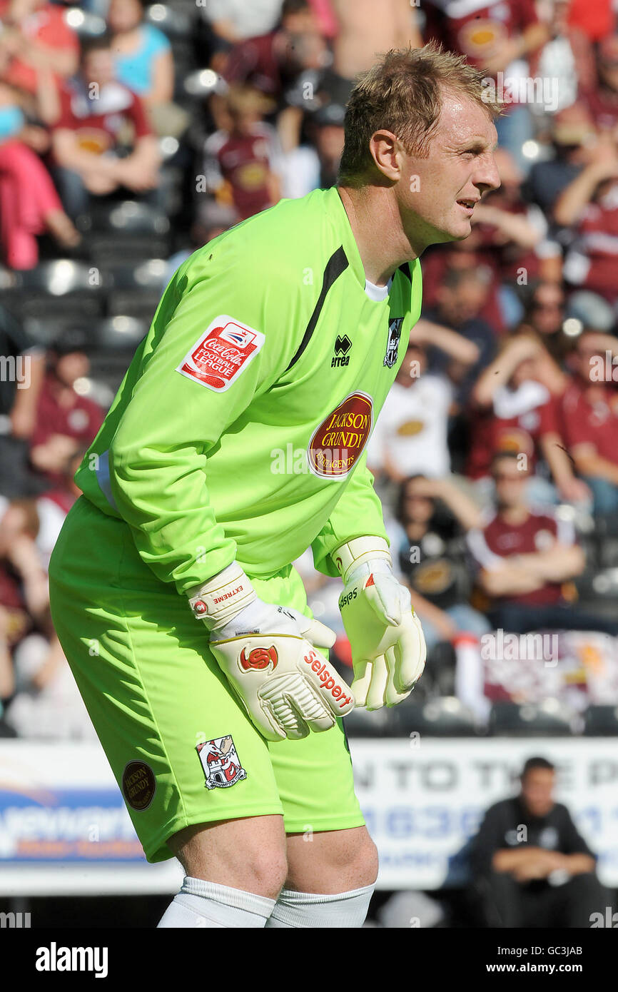 Soccer - Coca-Cola Football League deux - Notts County v Northampton Town - Meadow Lane Banque D'Images