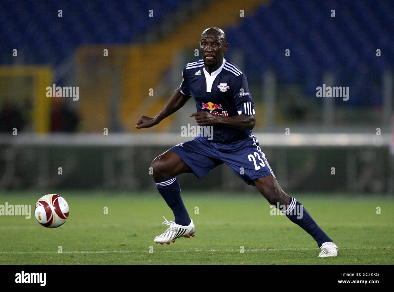 Football - UEFA Europa League - Groupe G - Lazio v FC Salzburg - Stadio Olimpico Banque D'Images Football - UEFA Europa League - Groupe G - Lazio v FC Salzburg - Stadio Olimpico Banque D'Images