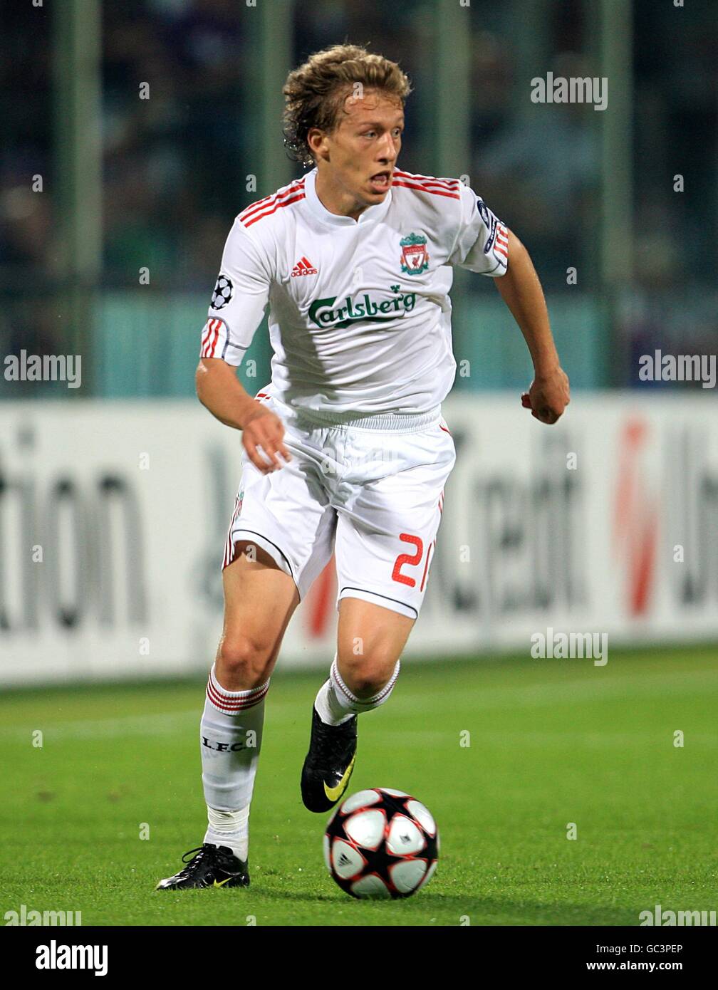 Football - Ligue des champions de l'UEFA - Groupe E - Fiorentina / Liverpool - Stade Artemio Franchi.Leiva Lucas, Liverpool Banque D'Images