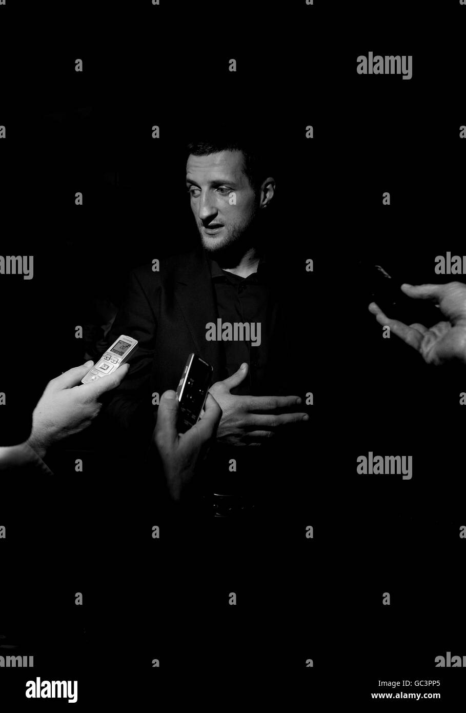 Boxe - Carl Andre Dirrell Ligue v Conférence de presse - La salle du Conseil Banque D'Images