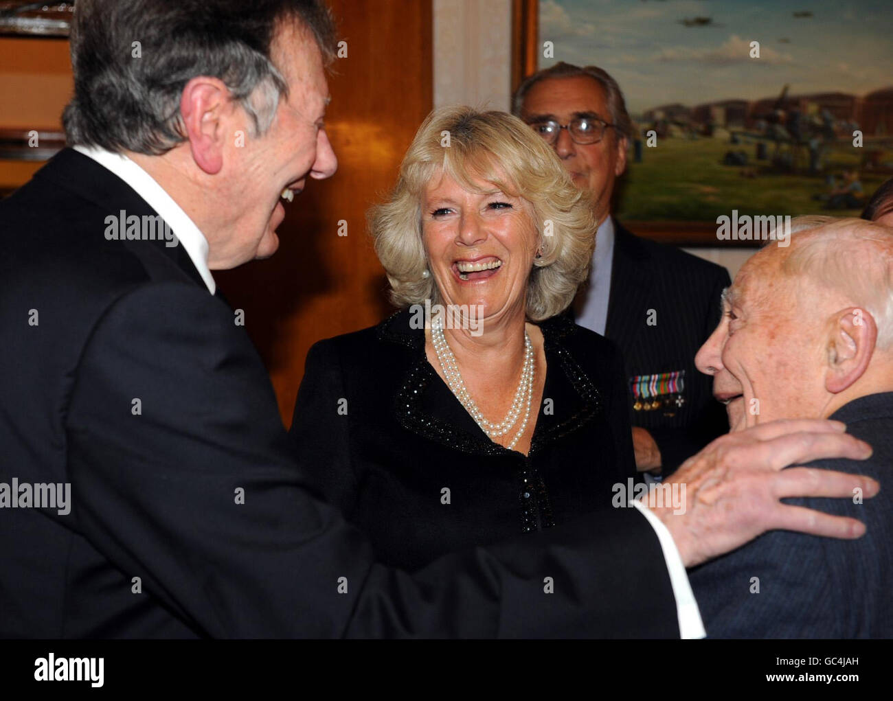 RAF Ex- Association des prisonniers de guerre le dîner Banque D'Images