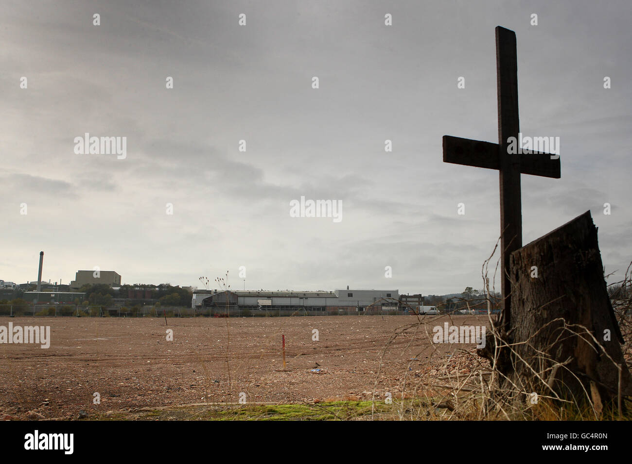 L'usine Rover de Longbridge - - Birmingham Banque D'Images