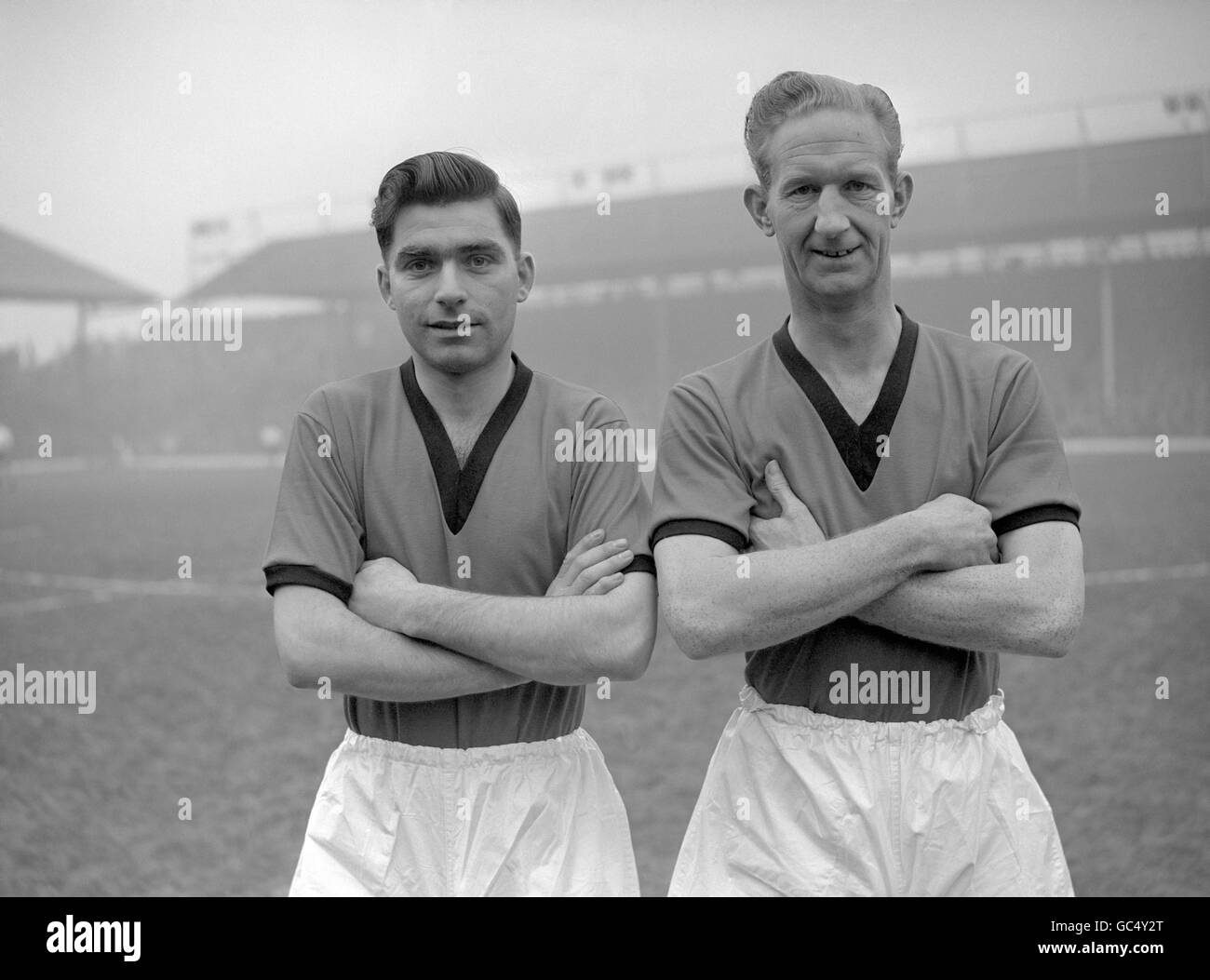 Soccer - Division de Ligue 4 - Exeter City v Watford - St James' Park - Exeter - 1958 Banque D'Images